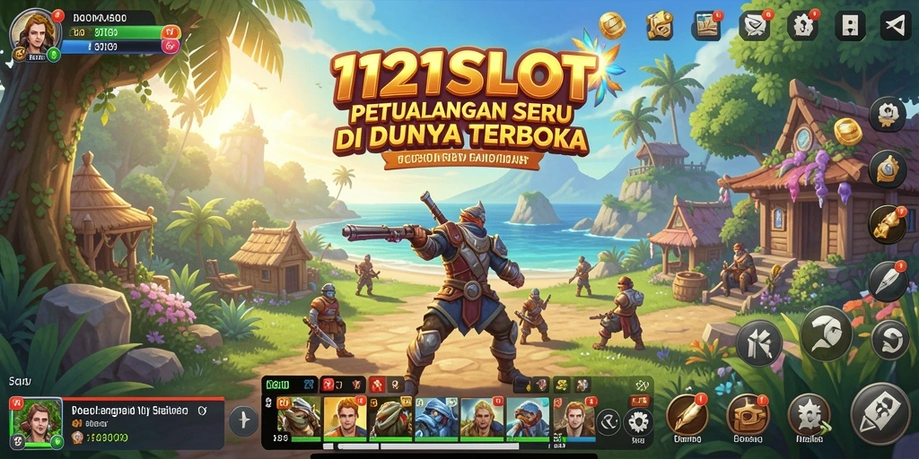 Menampilkan gameplay seru dan eksplorasi di dunia 1121SLOT.