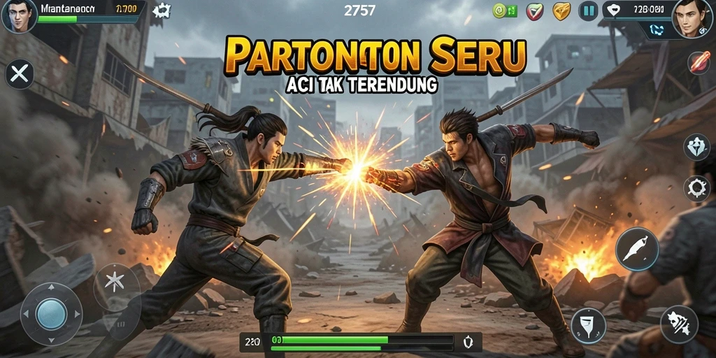 Tampilan gameplay seru dan mendebarkan dari game <strong>2757</strong> yang penuh aksi.