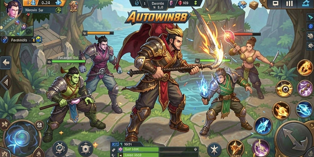 Tampilkan gameplay memukau dari AUTOWIN88 dalam petualangan MMORPG.