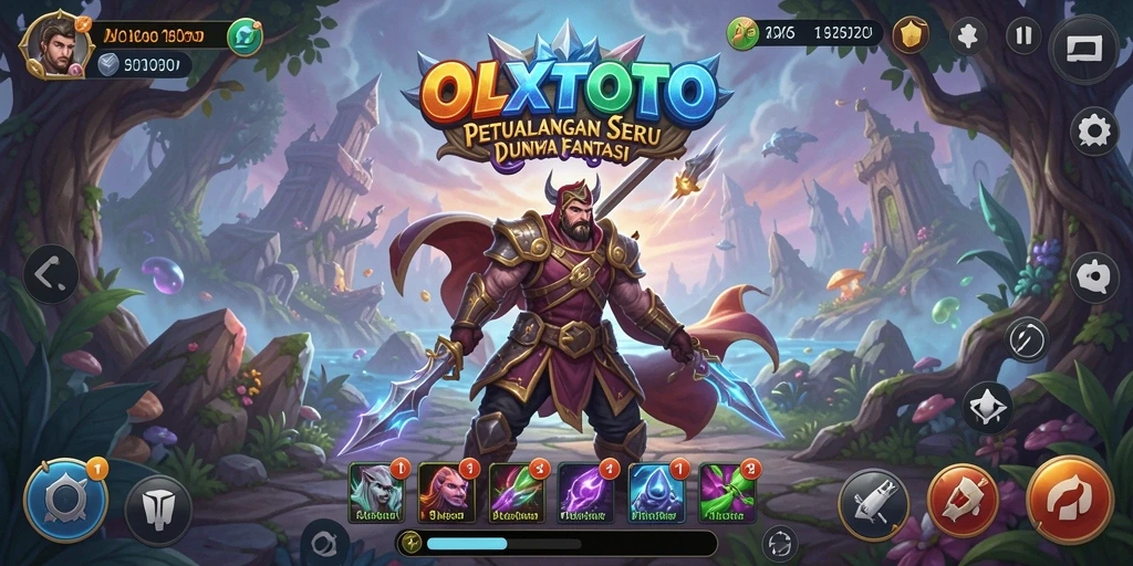Tampilan gameplay OLXTOTO yang dramatis dan mengesankan.