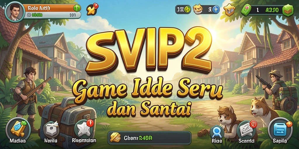 Gameplay menarik di <strong>SVIP2</strong> menunjukkan kemajuan karakter secara otomatis.